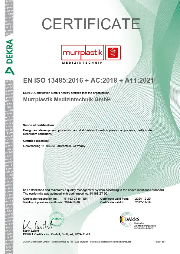 ISO 9001:2015 Zertifikat